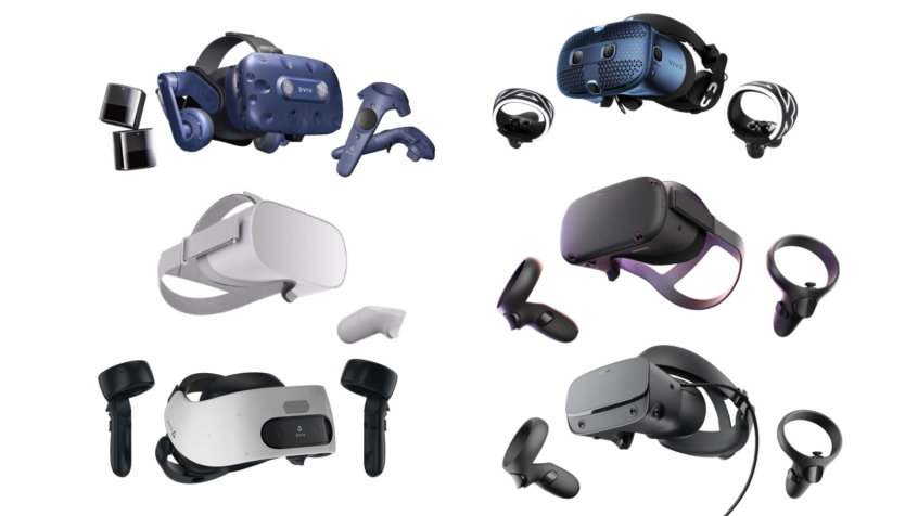 Comparatif des casques VR pour les professionnels