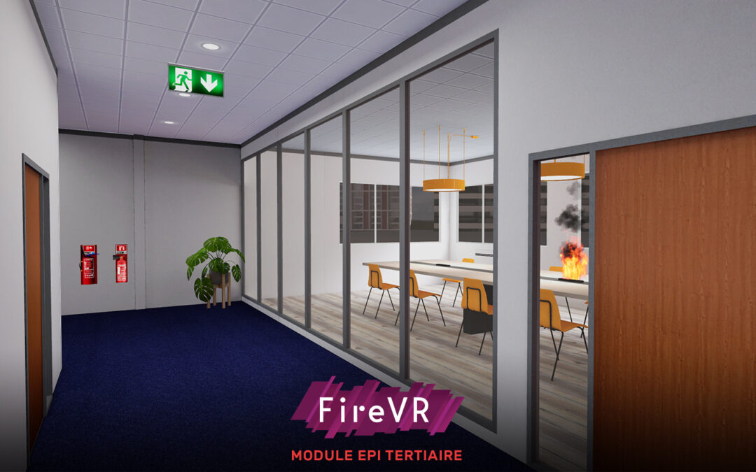 Simulateur d’incendie virtuel, la formation en immersion VR